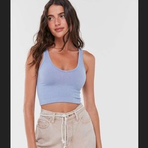 Out From Under Drew Seamless Ribbed Bra Top - Urban Outfitters (Size S)